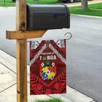 Tonga Emancipation Day Garden Flag Tongan Kupesi Pattern