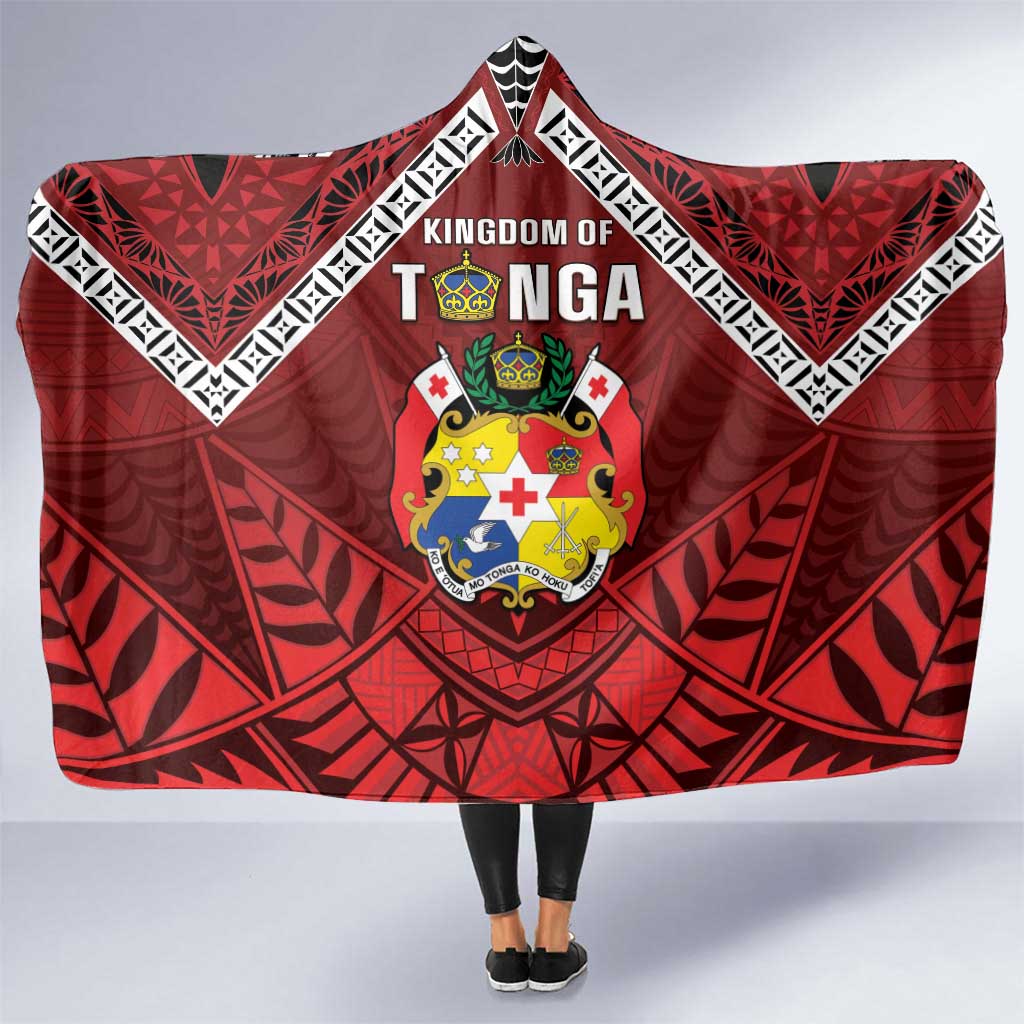 Tonga Emancipation Day Hooded Blanket Tongan Kupesi Pattern