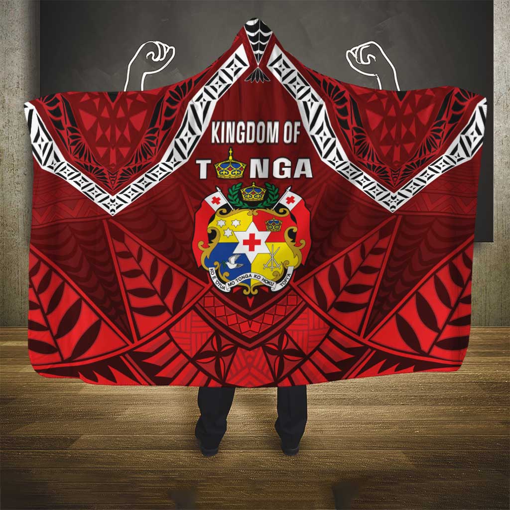 Tonga Emancipation Day Hooded Blanket Tongan Kupesi Pattern