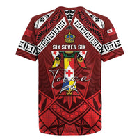 Tonga Emancipation Day Rugby Jersey Tongan Kupesi Pattern