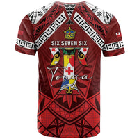 Tonga Emancipation Day T Shirt Tongan Kupesi Pattern