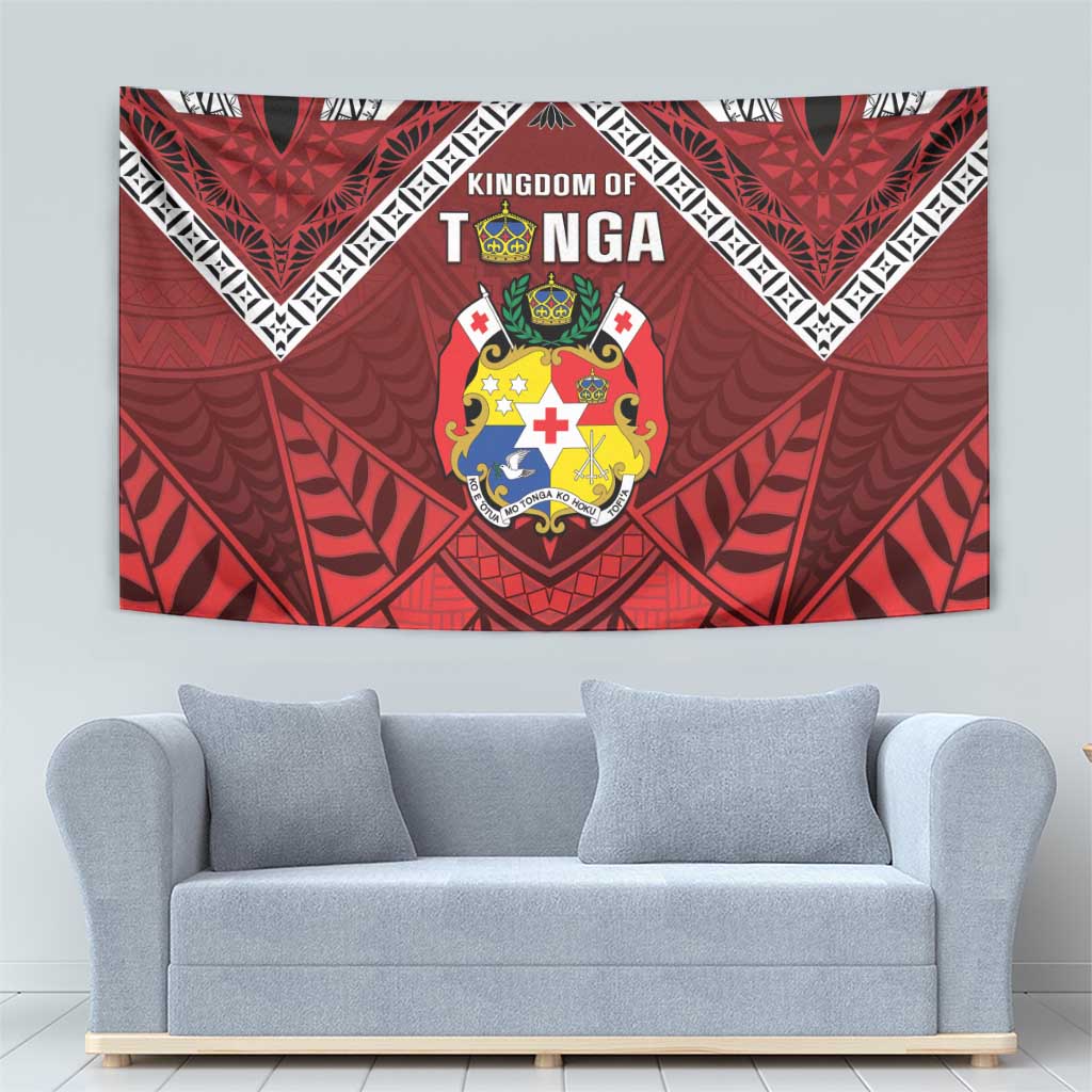 Tonga Emancipation Day Tapestry Tongan Kupesi Pattern