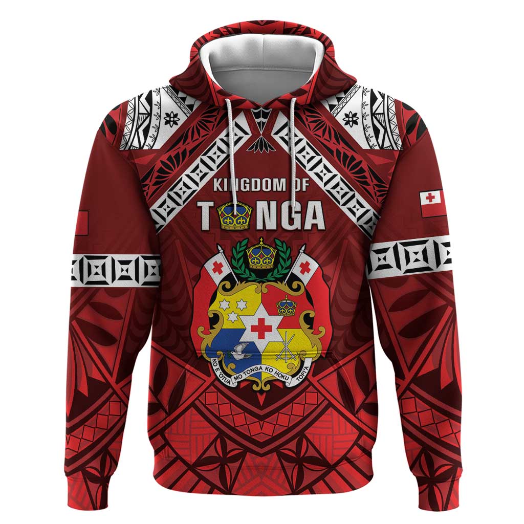 Tonga Emancipation Day Zip Hoodie Tongan Kupesi Pattern
