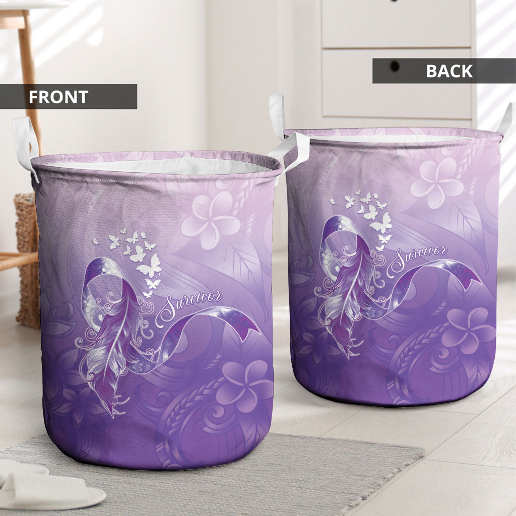 Lupus Awareness Month Laundry Basket Polynesian Style LT05 - Polynesian Pride