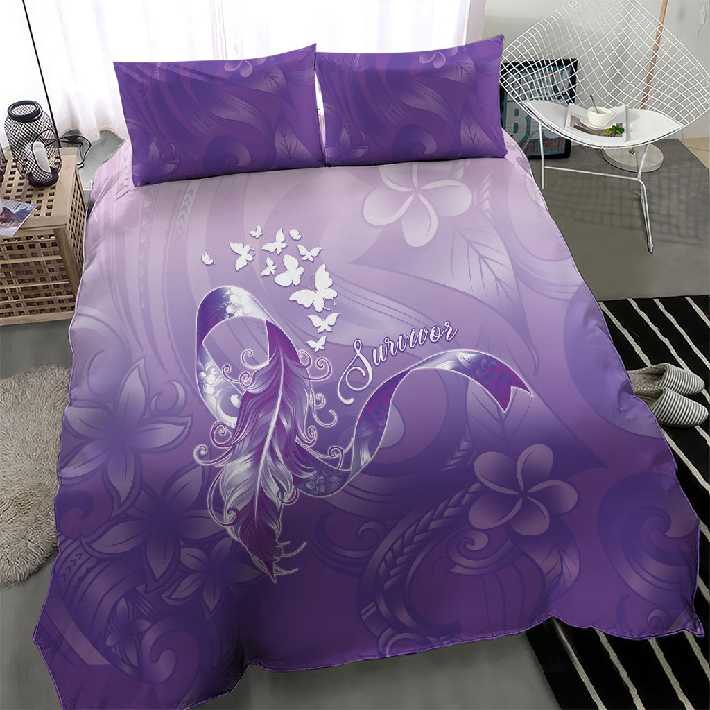 Lupus Awareness Month Bedding Set Polynesian Style
