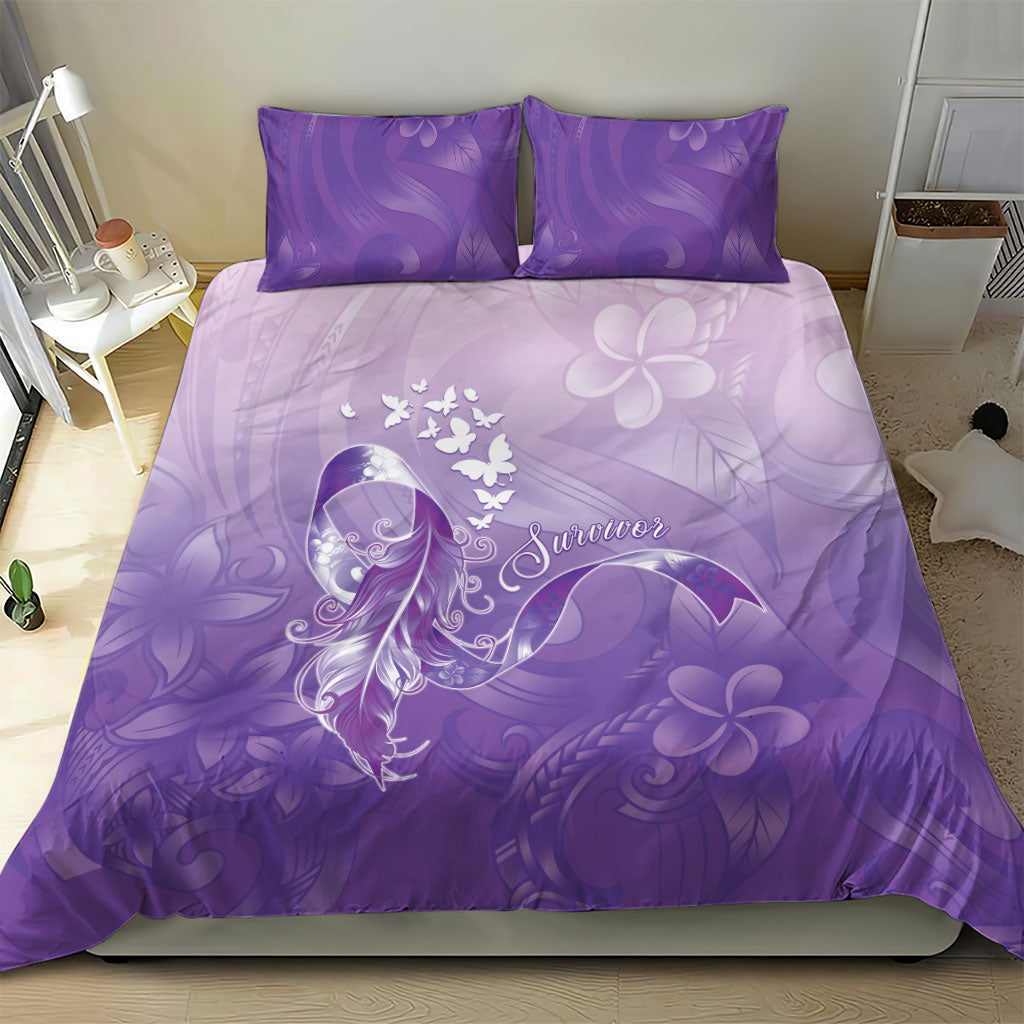 Lupus Awareness Month Bedding Set Polynesian Style