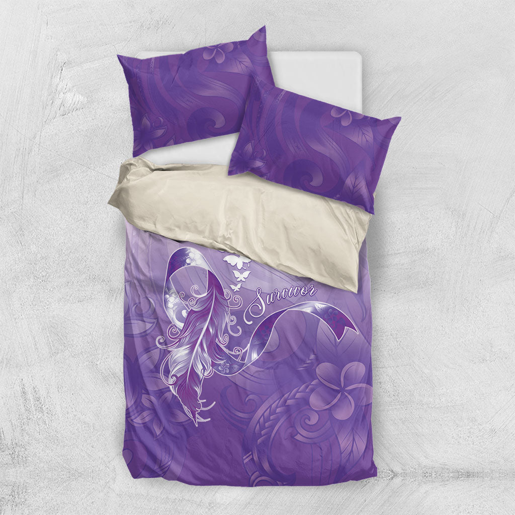 Lupus Awareness Month Bedding Set Polynesian Style