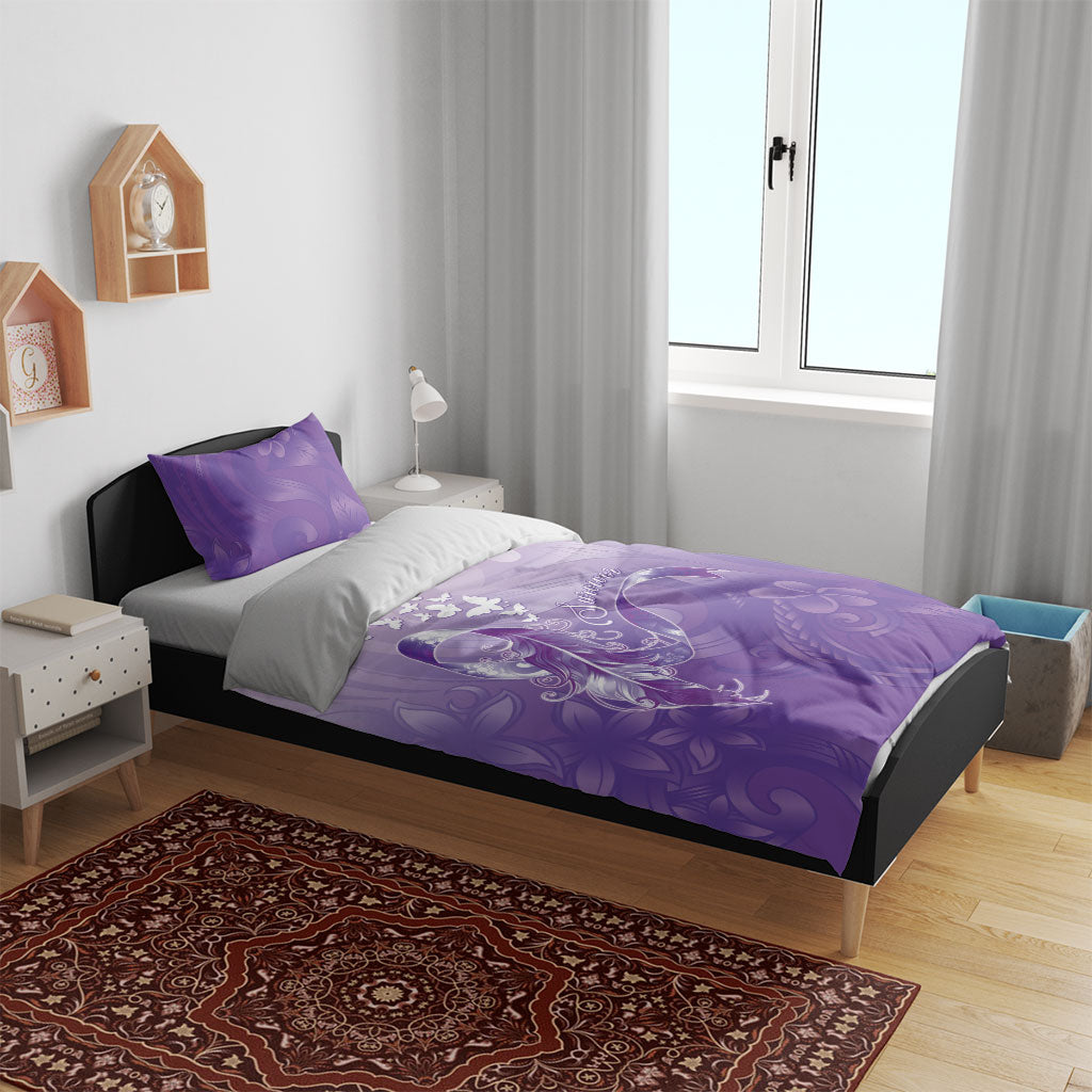 Lupus Awareness Month Bedding Set Polynesian Style