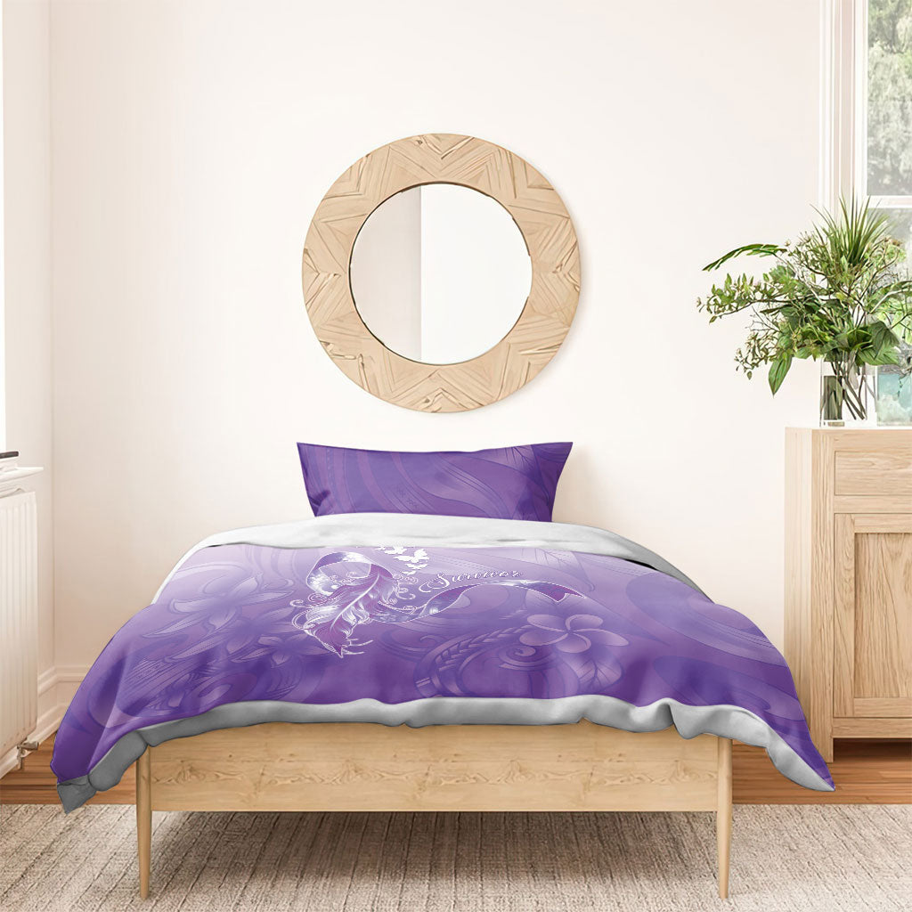 Lupus Awareness Month Bedding Set Polynesian Style