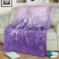 Lupus Awareness Month Blanket Polynesian Style