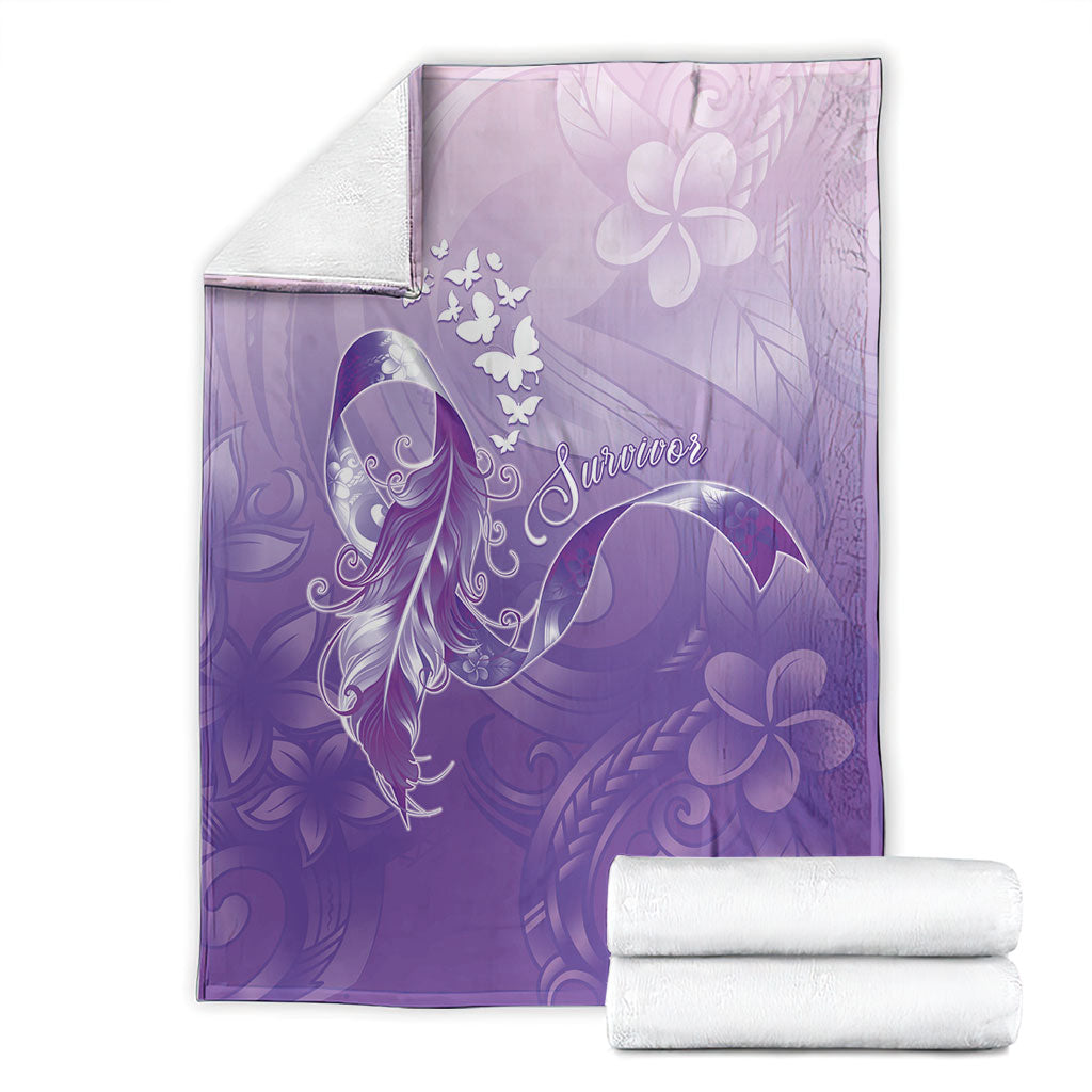 Lupus Awareness Month Blanket Polynesian Style