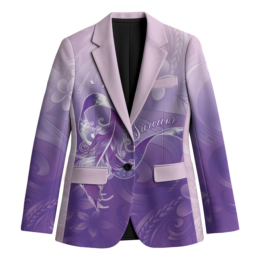 Lupus Awareness Month Blazer Polynesian Style