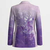 Lupus Awareness Month Blazer Polynesian Style