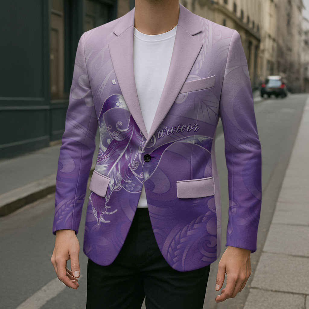 Lupus Awareness Month Blazer Polynesian Style