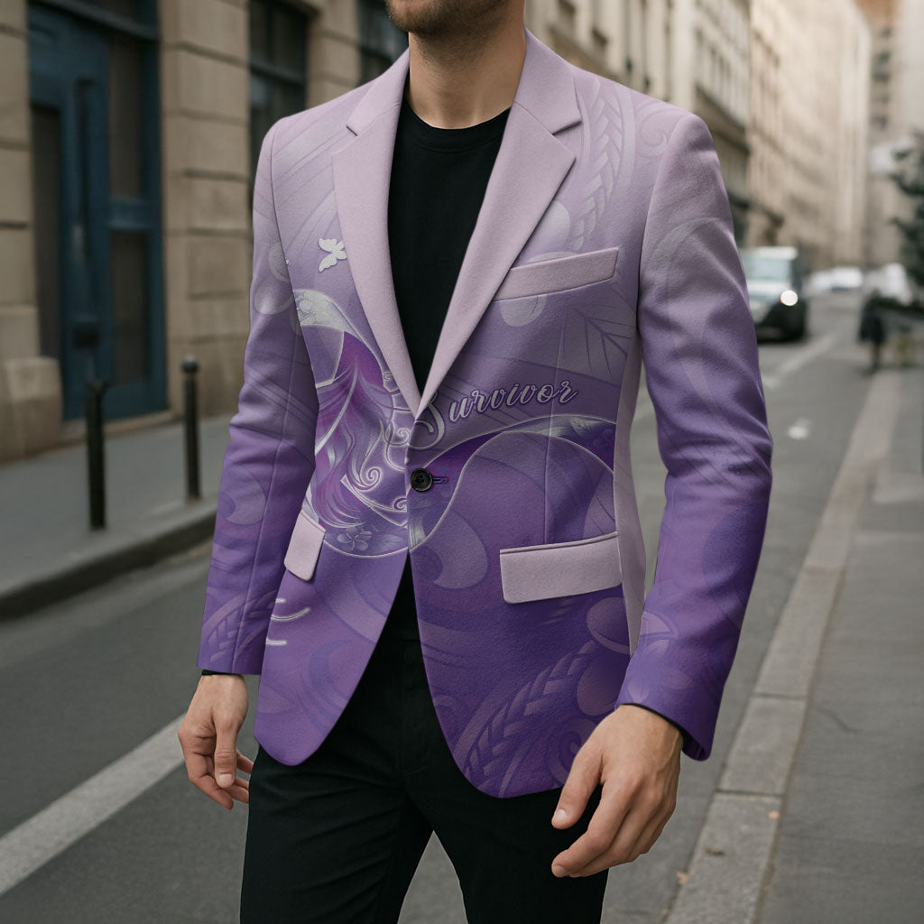 Lupus Awareness Month Blazer Polynesian Style