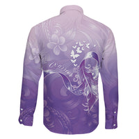 Lupus Awareness Month Family Matching Off Shoulder Maxi Dress and Hawaiian Shirt Polynesian Style LT05 - Polynesian Pride