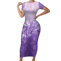 Lupus Awareness Month Family Matching Short Sleeve Bodycon Dress and Hawaiian Shirt Polynesian Style