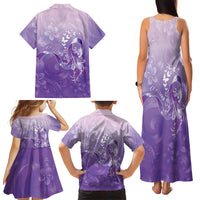 Lupus Awareness Month Family Matching Tank Maxi Dress and Hawaiian Shirt Polynesian Style LT05 - Polynesian Pride