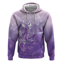 Lupus Awareness Month Hoodie Polynesian Style LT05 Pullover Hoodie Lilac - Polynesian Pride