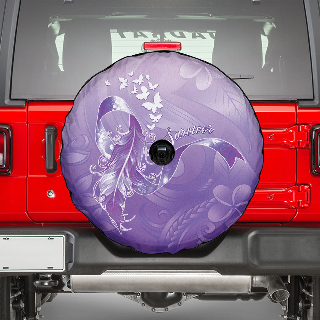 Lupus Awareness Month Spare Tire Cover Polynesian Style