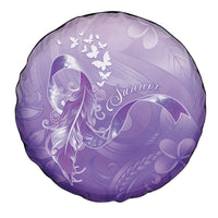 Lupus Awareness Month Spare Tire Cover Polynesian Style
