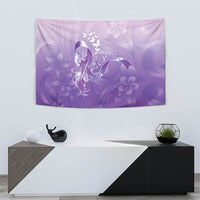 Lupus Awareness Month Tapestry Polynesian Style