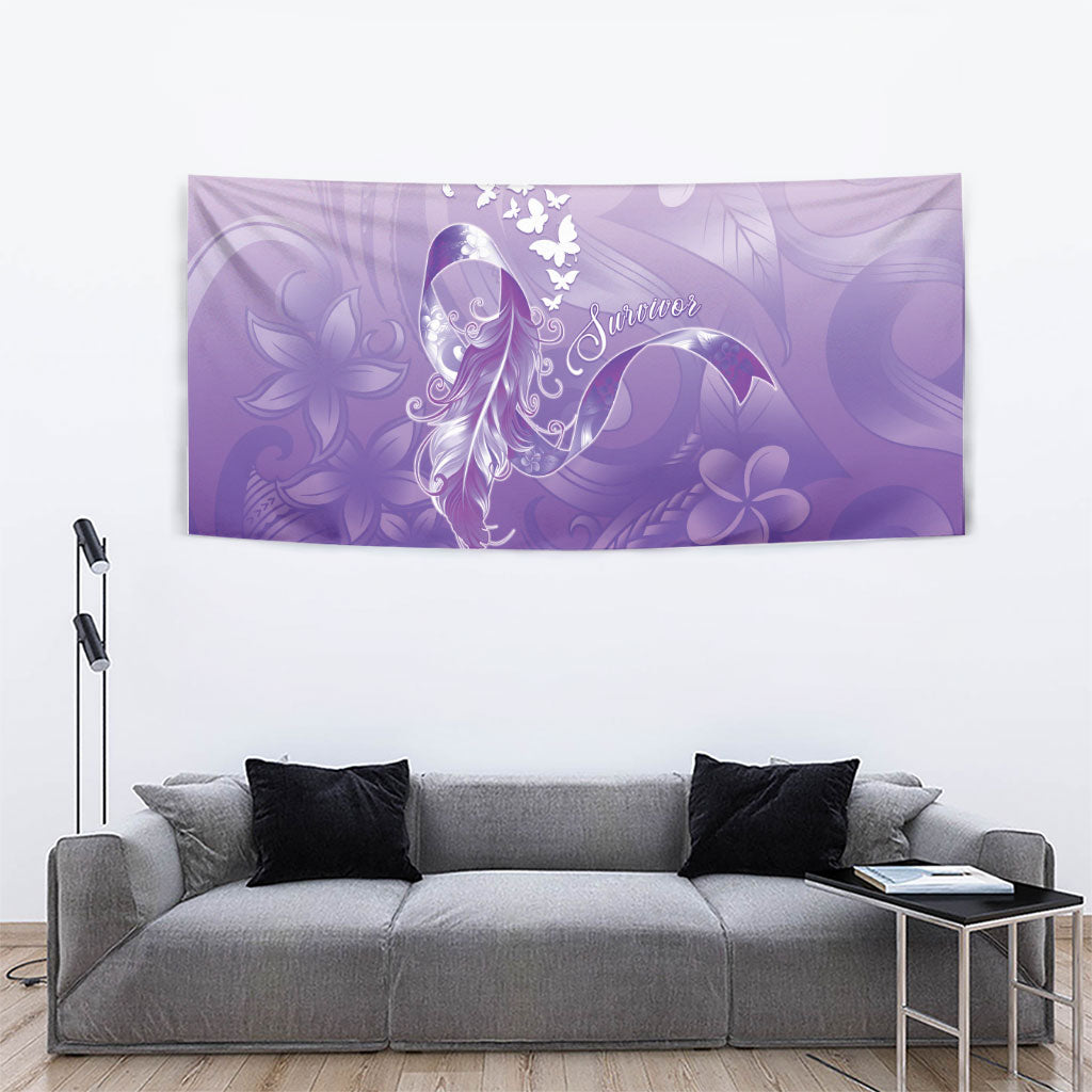 Lupus Awareness Month Tapestry Polynesian Style