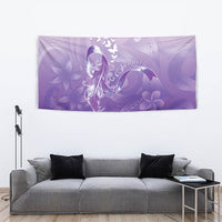 Lupus Awareness Month Tapestry Polynesian Style