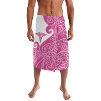 New Zealand Nurse Lavalava Maori Koru Pink Version
