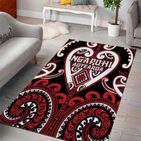 Aotearoa Ngapuhi Area Rug Maori Tribal Pattern LT05 - Polynesian Pride