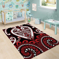 Aotearoa Ngapuhi Area Rug Maori Tribal Pattern LT05 - Polynesian Pride