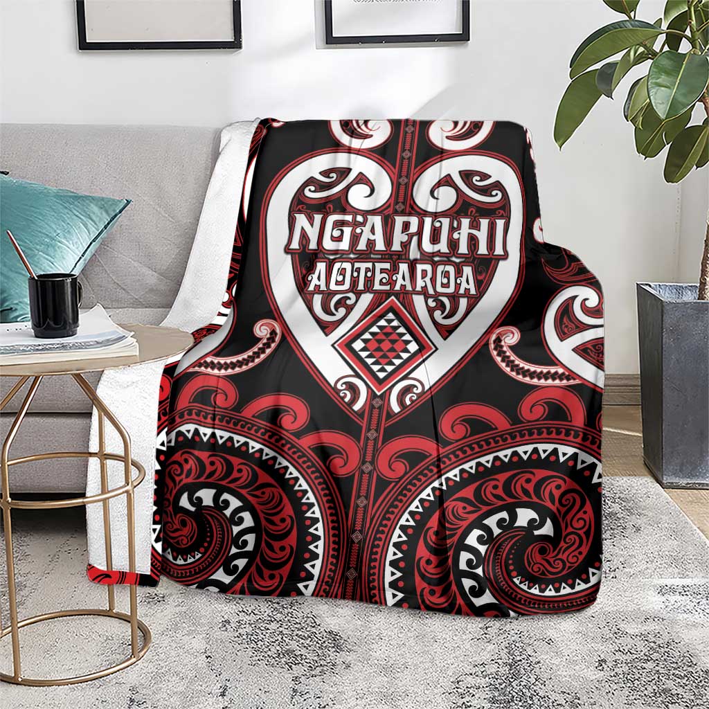 Aotearoa Ngapuhi Blanket Maori Tribal Pattern