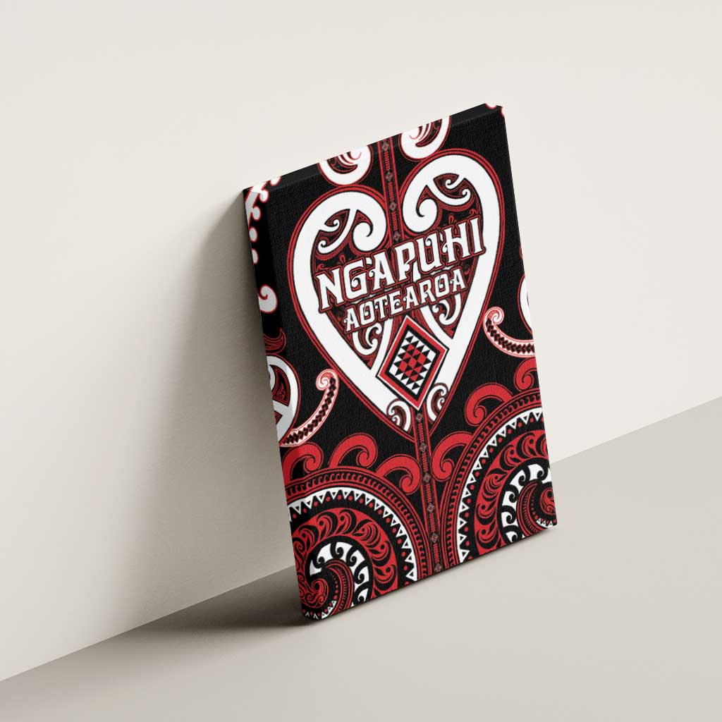 Aotearoa Ngapuhi Canvas Wall Art Maori Tribal Pattern