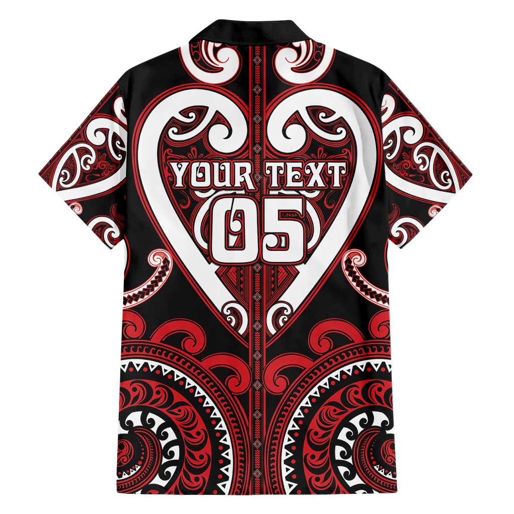 Custom Aotearoa Ngapuhi Family Matching Short Sleeve Bodycon Dress and Hawaiian Shirt Maori Tribal Pattern