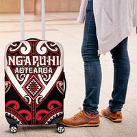 Aotearoa Ngapuhi Luggage Cover Maori Tribal Pattern
