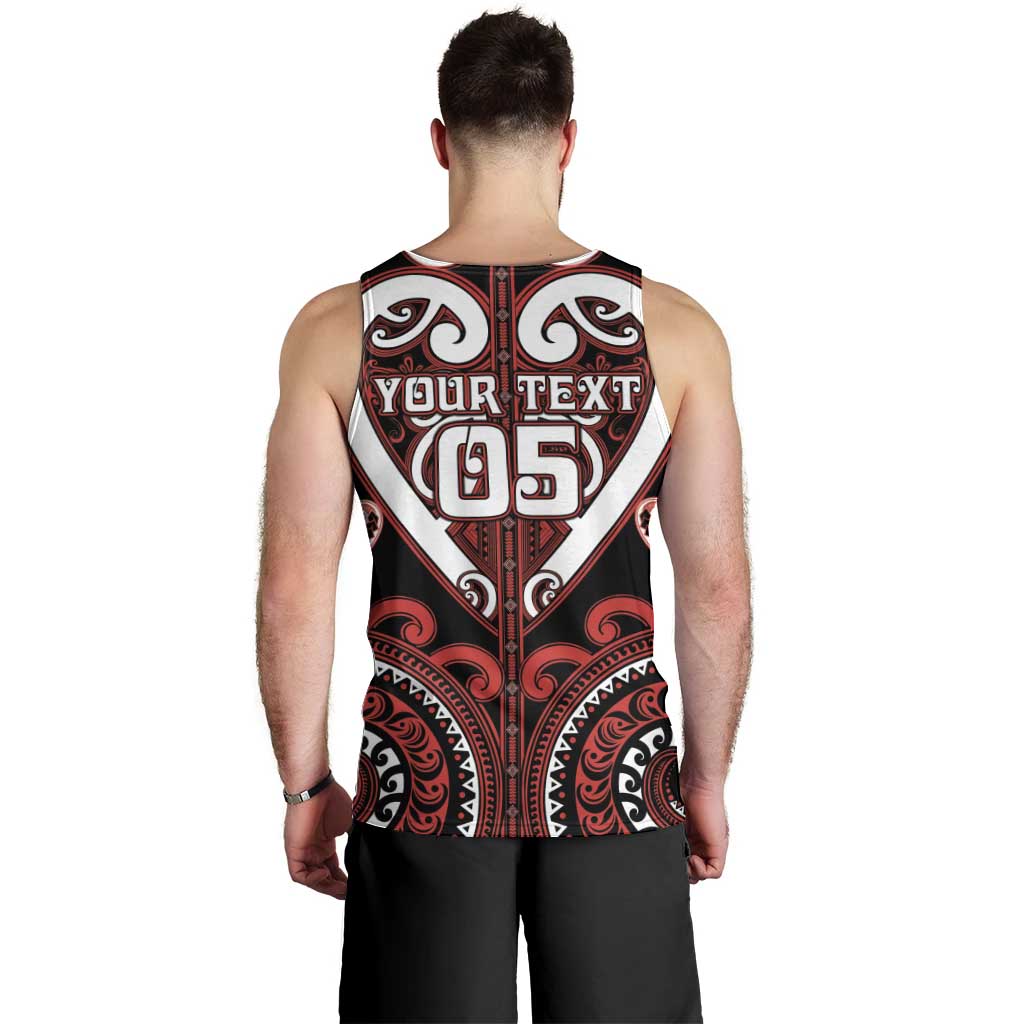 Custom Aotearoa Ngapuhi Men Tank Top Maori Tribal Pattern