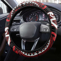 Aotearoa Ngapuhi Steering Wheel Cover Maori Tribal Pattern
