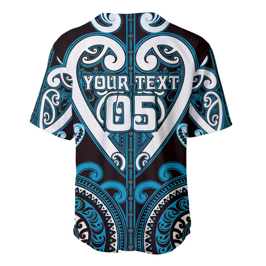 Custom Aotearoa Ngati Porou Baseball Jersey Maori Tribal Pattern