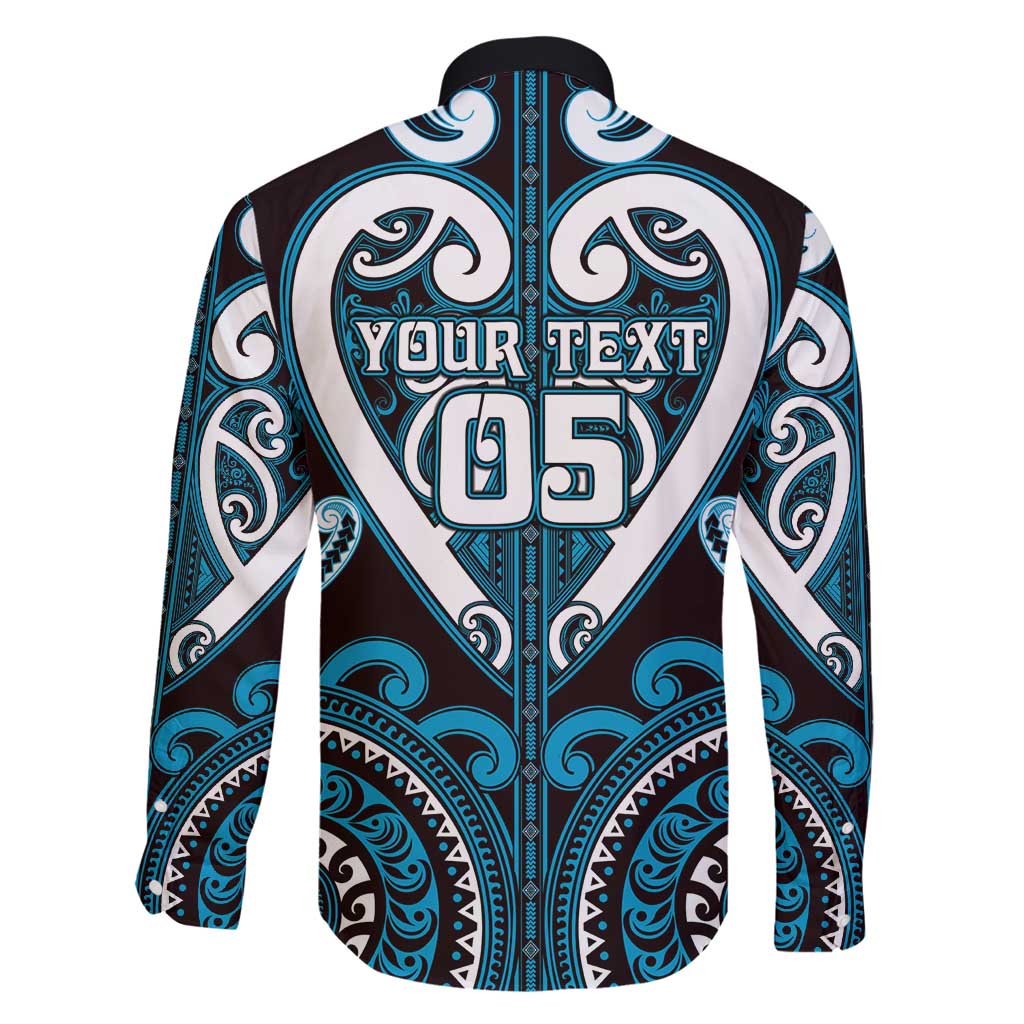 Custom Aotearoa Ngati Porou Family Matching Long Sleeve Bodycon Dress and Hawaiian Shirt Maori Tribal Pattern
