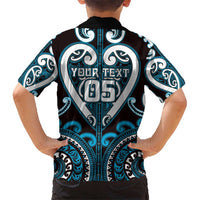 Custom Aotearoa Ngati Porou Hawaiian Shirt Maori Tribal Pattern