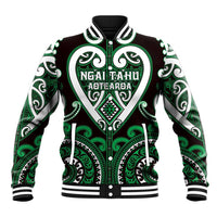 Custom Aotearoa Ngai Tahu Baseball Jacket Maori Tribal Pattern