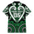 Custom Aotearoa Ngai Tahu Family Matching Off The Shoulder Long Sleeve Dress and Hawaiian Shirt Maori Tribal Pattern