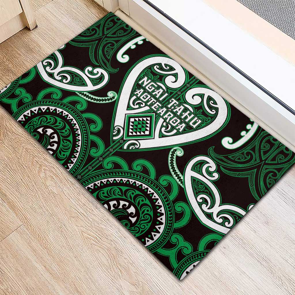 Aotearoa Ngai Tahu Rubber Doormat Maori Tribal Pattern LT05 - Polynesian Pride