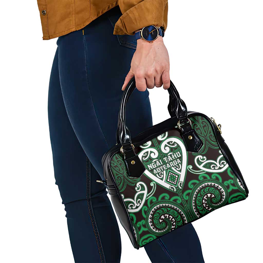 Aotearoa Ngai Tahu Shoulder Handbag Maori Tribal Pattern LT05 - Polynesian Pride