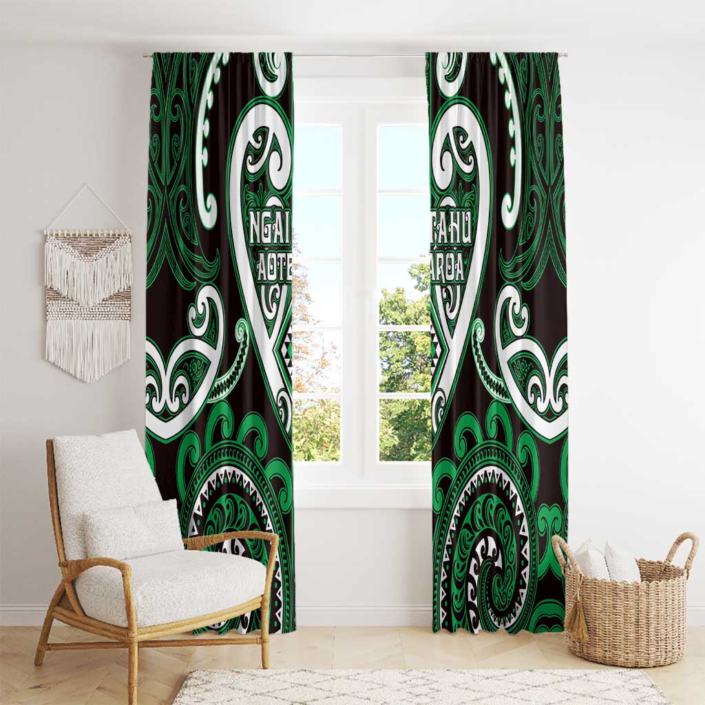 Aotearoa Ngai Tahu Window Curtain Maori Tribal Pattern LT05 - Polynesian Pride