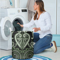 Aotearoa Ngati Awa Laundry Basket Maori Tribal Pattern LT05 - Polynesian Pride