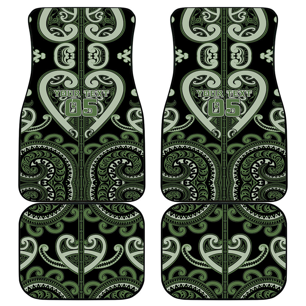 Custom Aotearoa Ngati Awa Car Mats Maori Tribal Pattern LT05 - Polynesian Pride