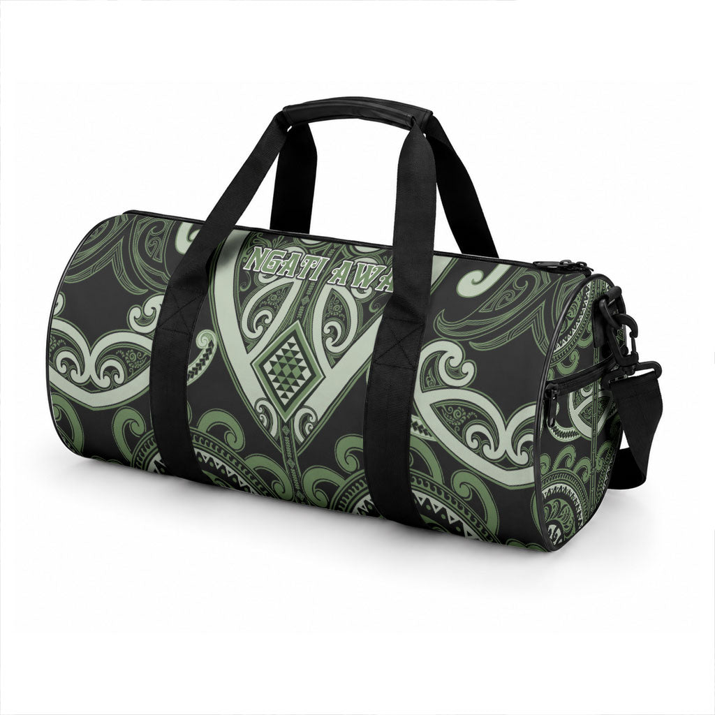 Aotearoa Ngati Awa Duffle Bag Maori Tribal Pattern