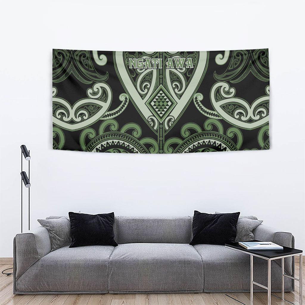 Aotearoa Ngati Awa Tapestry Maori Tribal Pattern LT05 - Polynesian Pride