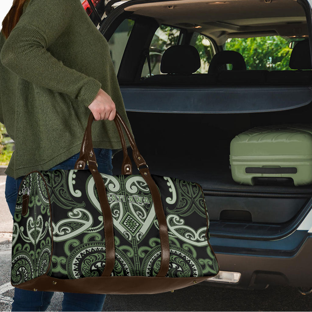 Aotearoa Ngati Awa Travel Bag Maori Tribal Pattern LT05 - Polynesian Pride